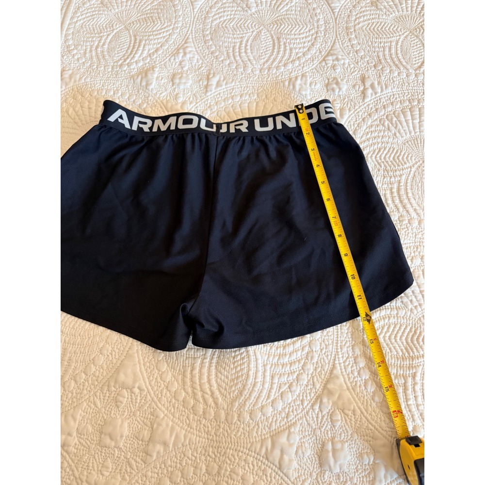 Under Armour Heatgear Loose Fit Exercise Shorts Youth Large Black - Picture 5 of 7